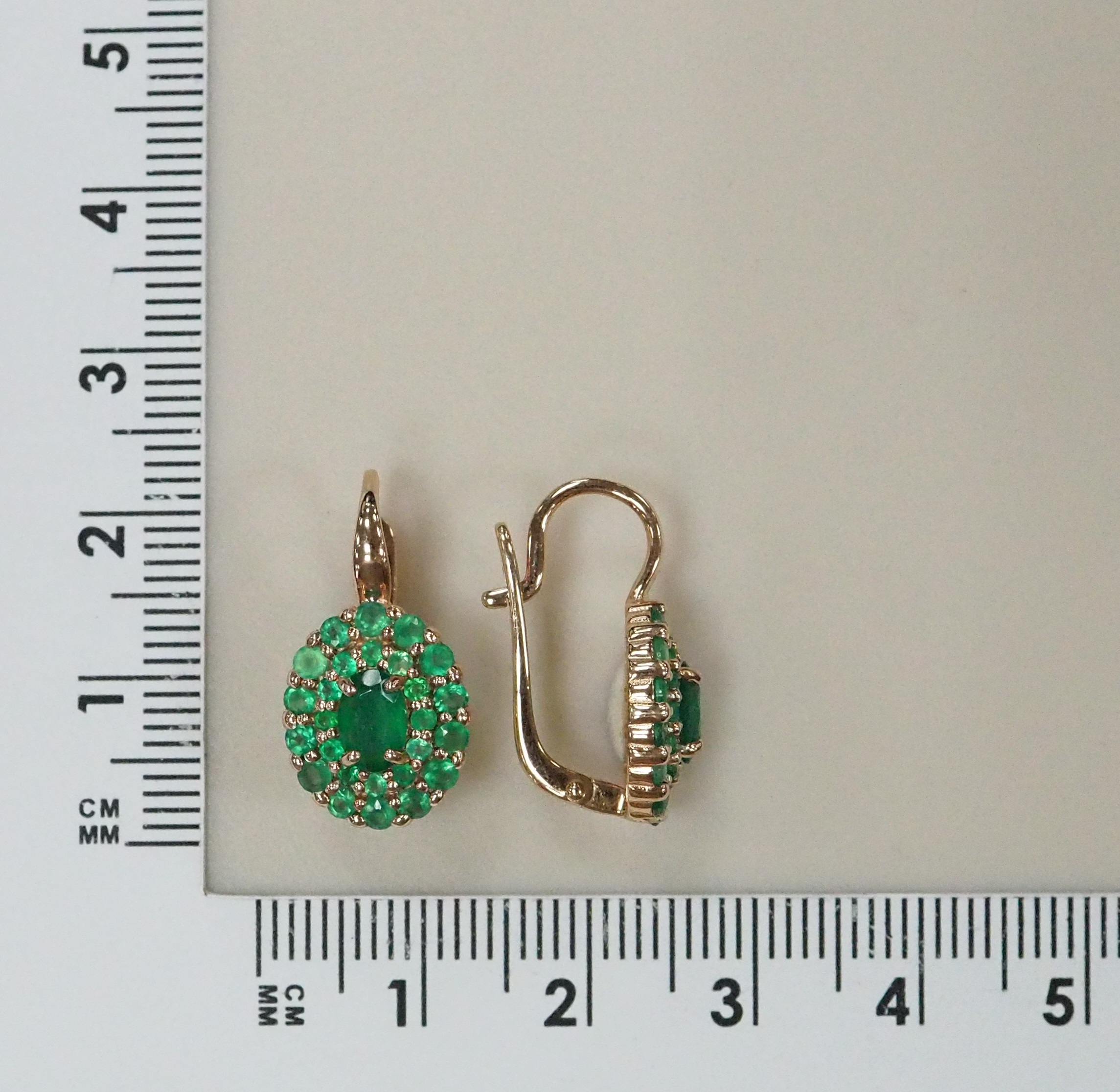 Серебряные серьги с агатами